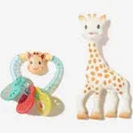 Sophie La Girafe Sophiesticated Original Teether with Heart Rattle Gift Set, 100