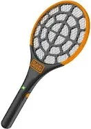 BLACK+DECKER PRO 2.0 Electric Fly Swatter Black - Battery Powered Bug Zapper...