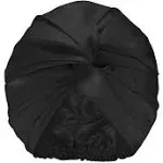 Slip - Pure Silk Turban - Black