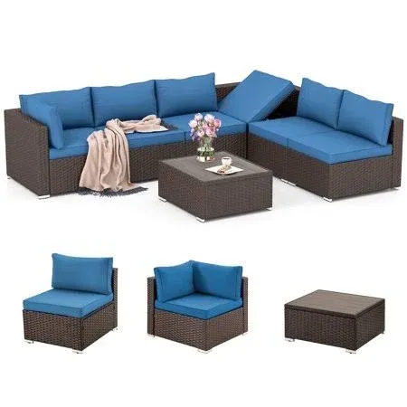 Homrest 7 Piece Patio Furniture Set