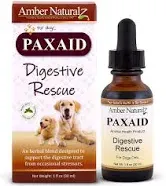 AMBER NATURALZ - PAXAID (Paxxin) - Digestive Rescue for Dogs - 1 oz