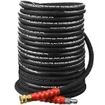 Tool Daily Pressure Washer Hose 3/8 Inch x 50 FT Quick Connect 4000 PSI High ...