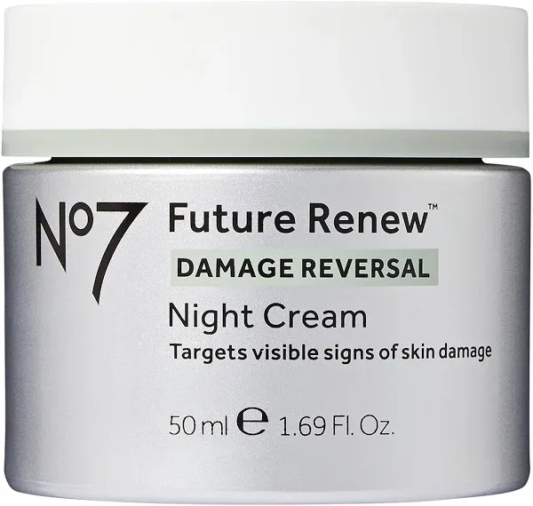 No7 Future Renew Damage Reversal Night Cream - 1.69 fl oz