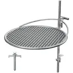 Outpost Grill Standalone Round Campfire Grate Breeo X Series Fire Pit Accessory