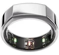 Oura Ring Gen3 - Heritage - Size 8 - Silver