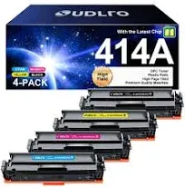 218A 218X Toner Cartridge 4 Pack - 3301FDW Toner Replacement for HP 218A HP 218X Color Pro MFP 3301FDW 3301CDW 3201DW 3301SDW, 3201 3301 Series, W2180A W2180X W2181A W2182A W2183A, NO CHIP