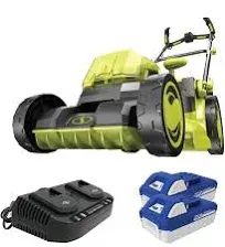 Sun Joe 24V-X2-16LM 48-Volt Cordless Brushless Lawn Mower Kit