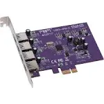 Sonnet Allegro USB 3.0 PCIe 4-Port (Mac and Windows Compatible)