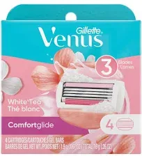 Gillette Venus ComfortGlide White Tea Women's Razor Blade Refills