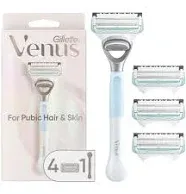 Gillette Venus Women&#039;s 1-Razor, 2 cartridges, 1oz. Skin Smoothing Exfoliant Pro