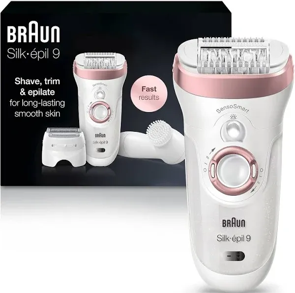 Braun Epilator Silk-pil 9 9-880 Facial Hair Removal for Women