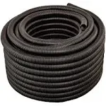 HydroMaxx 100-ft x 1.5-in LDPE Black Split Tubing Wire Loom