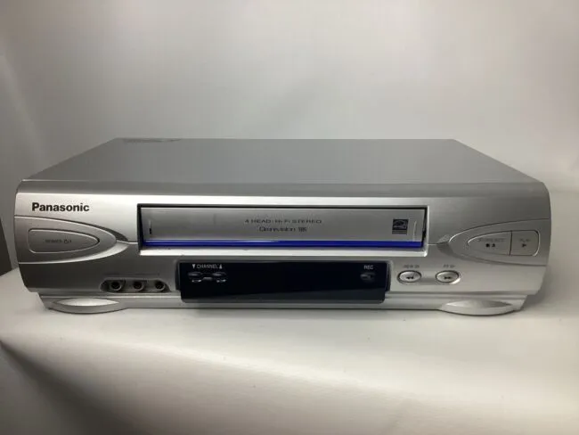 Panasonic PV-V4524S 4-Head Hi-Fi VCR, Silver