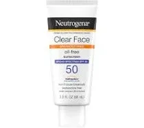 Neutrogena Clear Face Liquid Lotion Sunscreen SPF 50