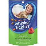 Purina Whisker Lickin's Cat Treats, Tuna Flavor - 1.7 oz