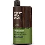 Every Man Jack 2-in-1 Tea Tree + Cedar Shampoo + Conditioner - Thicken, Cleanse, and Hydrate Hair with Coconut, Aloe, Tea Tree Oil - Notes of Fresh C