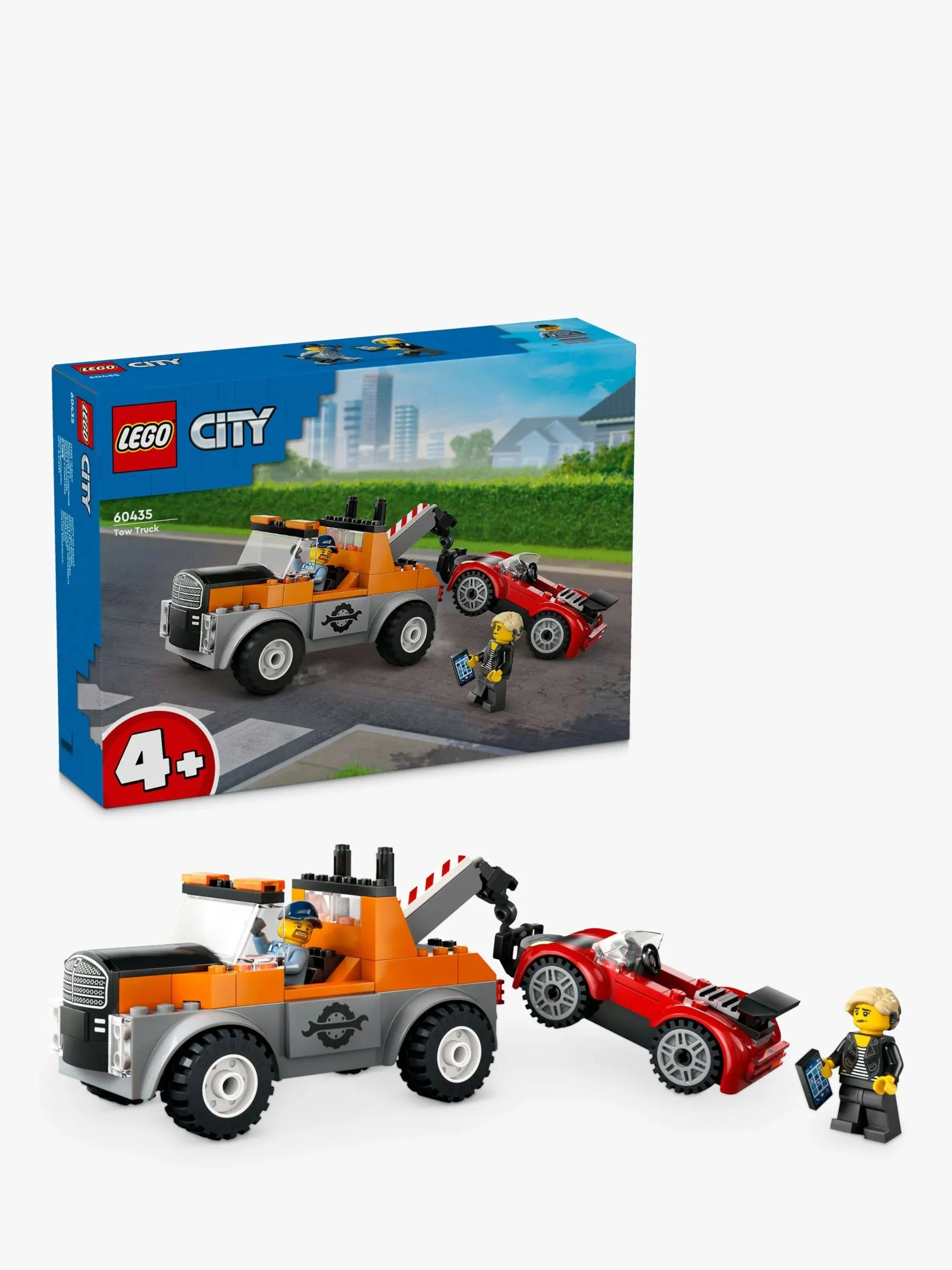 LEGO City Tow Truck and Sports Car Repair