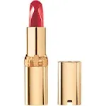 L’Oréal Paris Colour Riche Red Lipstick, Long Lasting, Satin Finish Smudge Proof Lipstick with Hydrating Argan Oil & Vitamin E, Reds of Worth, Prosperous Red, 0.13 Oz