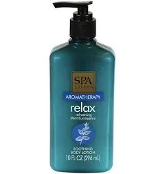 Spa Luxury Relax Aromatherapy Mint Eucalyptus Body Lotion, 10-oz. Bottles