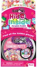 Crazy Aaron's Flower Finds Hide Inside Thinking Putty Tin