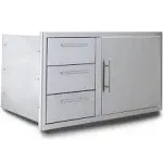 Blaze 39" Access Door and Triple Drawer Combo