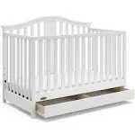 4in1 Convertible Baby Crib Mattress Non Toxic Under Storage Home Furniture Gray