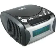 NAXA Electronics NRC-175 Digital Alarm Clock Tuning AM/FM Radio and CD Player...