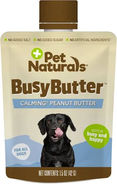 Pet Naturals Busybutter Calming Peanut Butter For Dogs (1.5 oz)