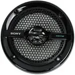 Sony XS-MP1611B 6.5 inch Dual Cone Marine Speakers (Black)