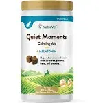 NaturVet Quiet Moments Calming Aid Plus Melatonin Soft Chews for Dogs, 240 ct.