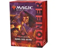 Magic The Gathering Pioneer Challenger Deck 2021 – Mono Red Burn (Red) for ages 13+ years