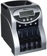 Royal Sovereign Electric USD Coin Counter/Sorter, 2 Rows with Patented Anti-Jam Technology and Value Counting FS2D