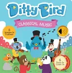 Ditty Bird Musical Books for Toddlers | Fun Classical Music & Nursery Rhyme Book | Mozart Musical Book | Children's Interactive Toddler Books for 1 Year Old to 3 Year Olds | Sturdy Baby Sound Books