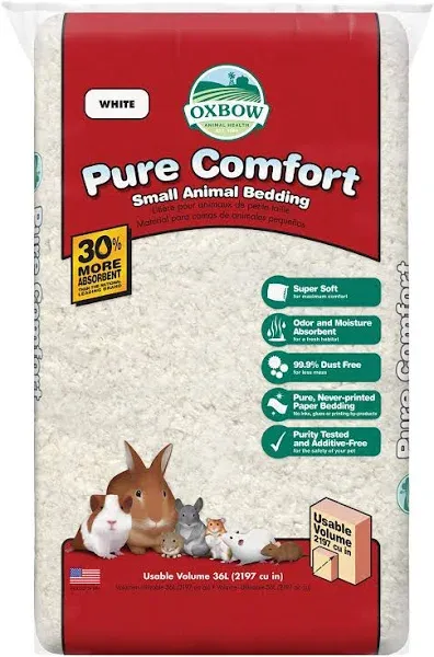 Oxbow Animal Health® Pure Comfort Small Animal Natural Bedding 54 L