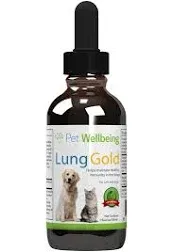 Pet Wellbeing Throat Gold Natural Cough and Throat Soother for Cats