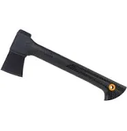 Fiskars Steel Hatchet with Sheath - Black/Orange - 14 in