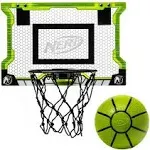 NERF Pro Hoop Basketball Set - Pro Hoop Mini Hoop Set with Mini NERF Basketball