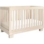 Babyletto Modo 3 in 1 Convertible Crib with Toddler Bed Conversion Kit - Washed Natural