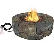 Sunnydaze 30" Outdoor Propane Gas Fire Pit