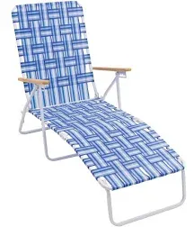 RIO Folding Web Lounge Chair