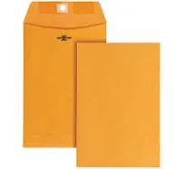 Sturdy 9x12 Clasp Envelopes - Great for Filing, Storing or Mailing - 100/Box