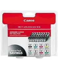 Canon CLI-8 Green Ink Cartridges - Set of 4 Green