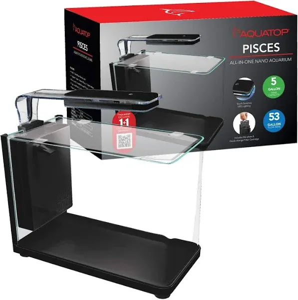 Aquatop Pisces Nano Glass Aquarium