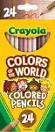 Crayola Colored Pencils Colors of The World - 24