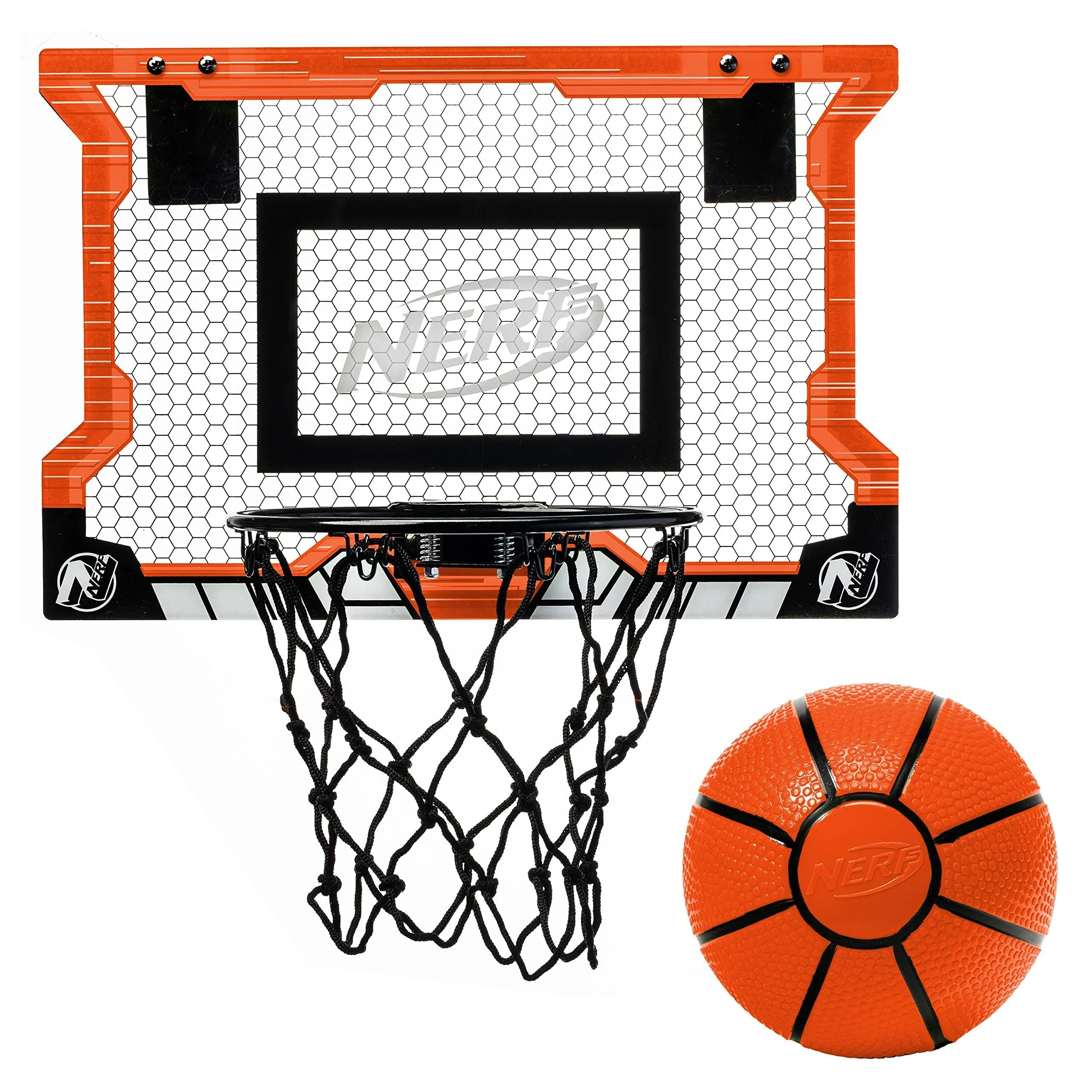 Nerf Pro Hoop Basketball Set - Orange