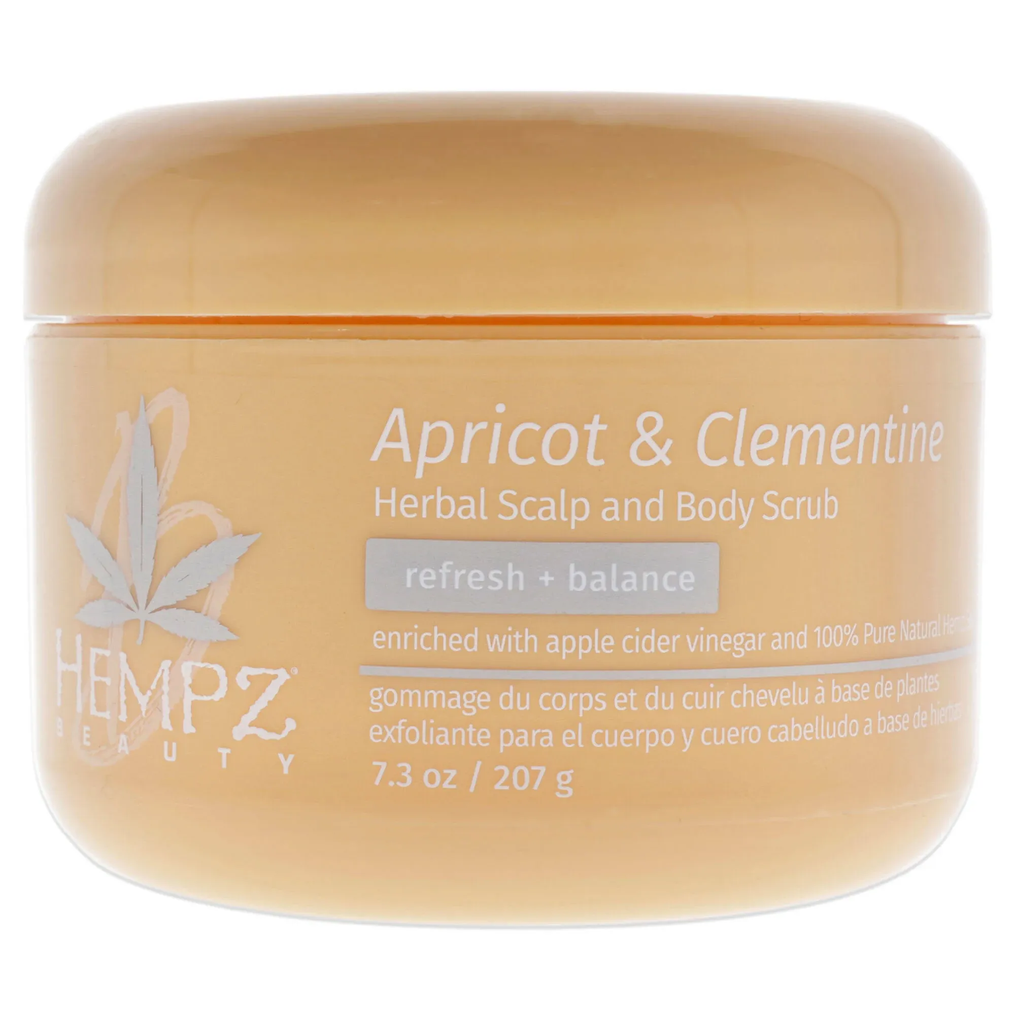 Hempz Apricot & Clementine Herbal Scalp and Body Scrub