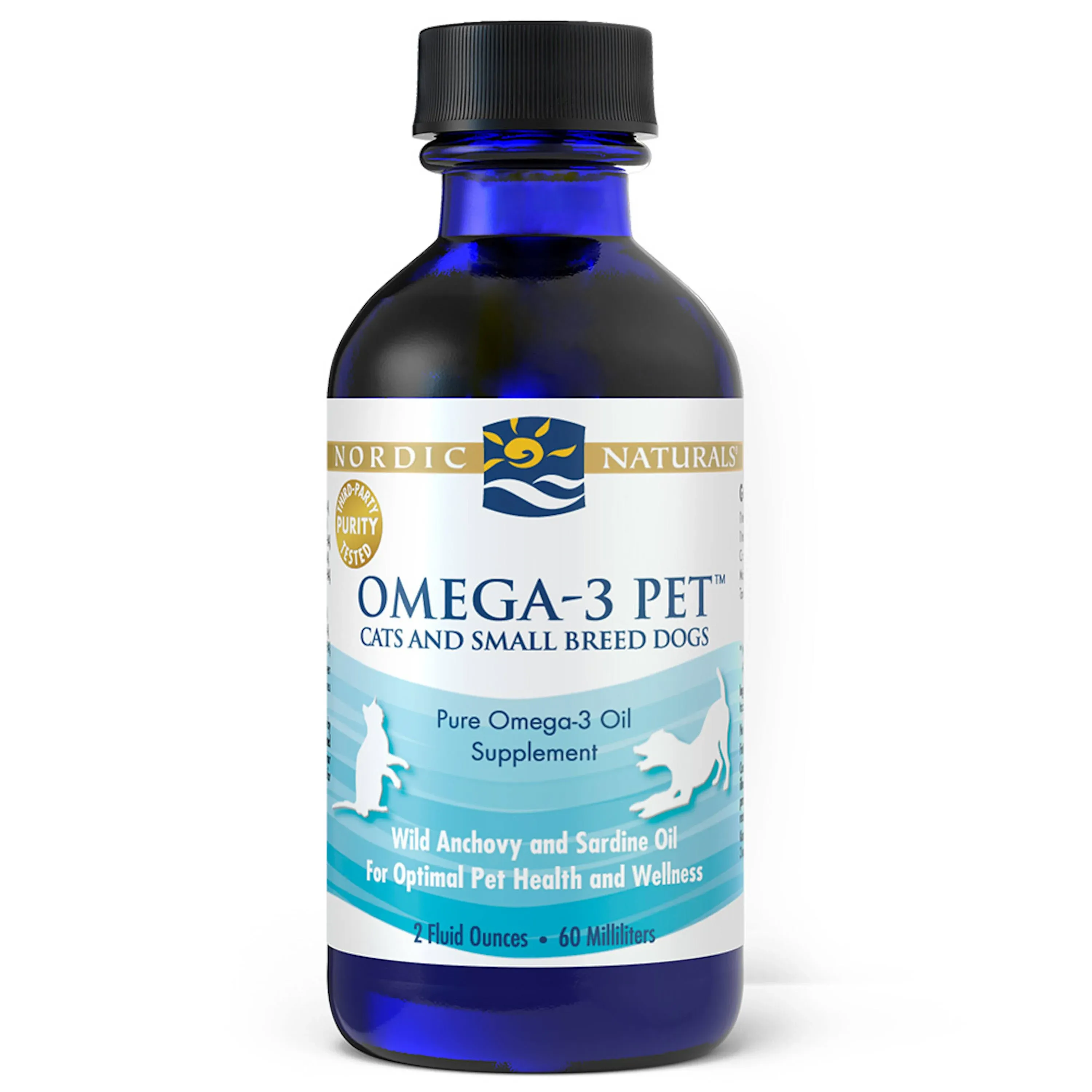 Nordic Naturals Omega-3 Pet - Cats and Small Breed Dogs - 2 fl oz