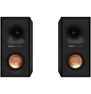 Klipsch Reference Next-Generatio<wbr/>n R-40M Horn-Loaded Bookshelf Speakers 4” Black