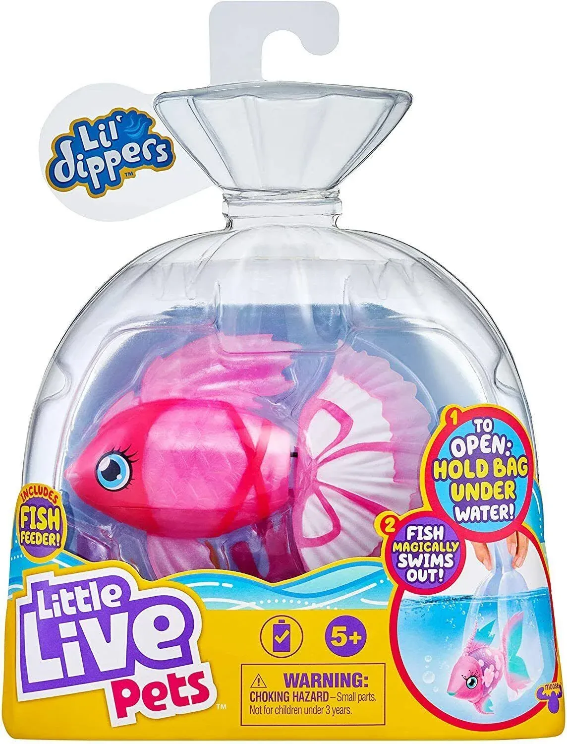 Little Live Pets Lil&#039; Dippers Interactive Fish