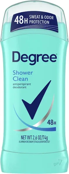 Degree Antiperspirant Deodorant Fresh Energy Pack of 6 48-Hour Sweat and Odor Protection Antiperspirant For Women 2.6 oz